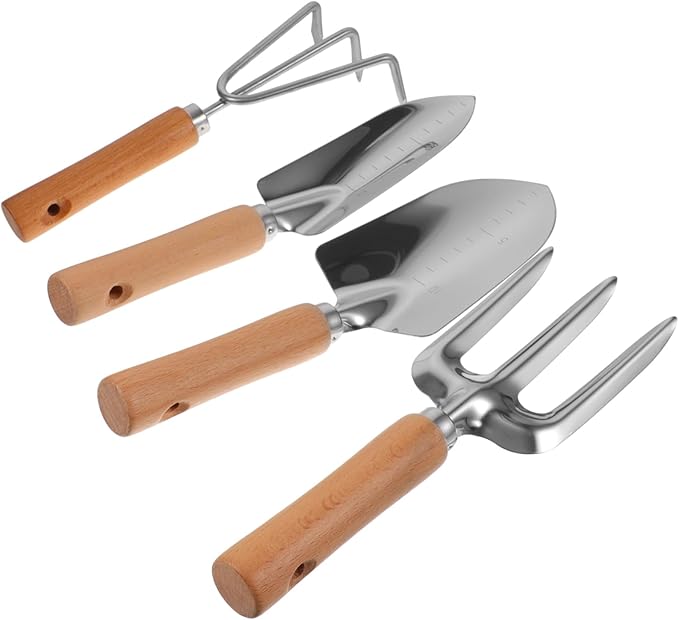 VANZACK 1 Set Garden Tools Ergonomic Hand Tools with Handles for Efficient Weeding and Soil Excavation Durable Gardening Supplies for Outdoor Use and Easy Organization
