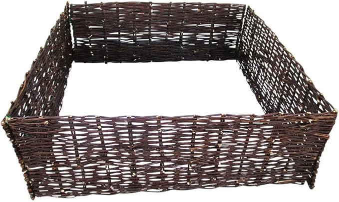 Master Garden Products Woven Willow Raised Bed 48 W x 72 L x 12 H