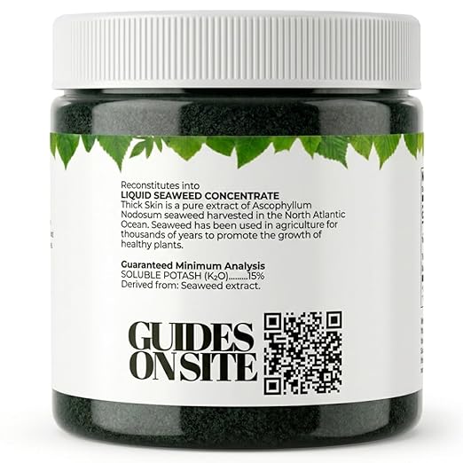 Old Cobblers Farm Wicked Organic Thick Skin – Seaweed Extract Powder Plant Growth Booster (1oz | 2oz) (1 oz)