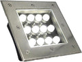 LED Landscape Lamp Outdoor Recessed Buried Lights IP67 Waterproof Garden Spotlight 12V Low Pressure Stainless Steel Well Light for Lawn Deck Driveway VillaPurple 6 W