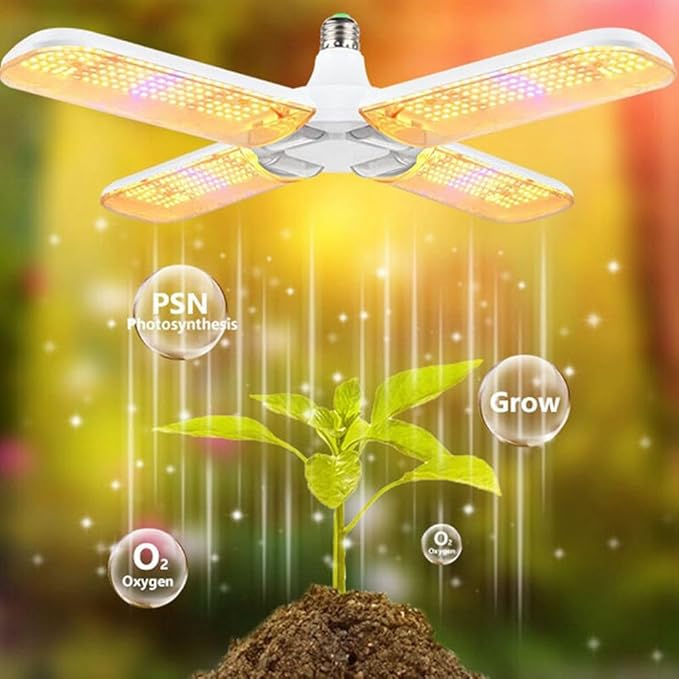 LED Grow Light Foldable Phyto Lamp for Indoor Plants Bloom Flowering Grow Lamps Garden E27 1 Piece B