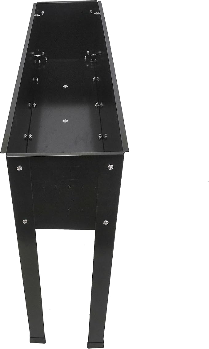Elevated Garden Bed Metal Elevated Outdoor Flowerpot Box Suitable for Backyard and Terrace Large Flowerpot Suitable for Vegetable and Flower Book Standard Size