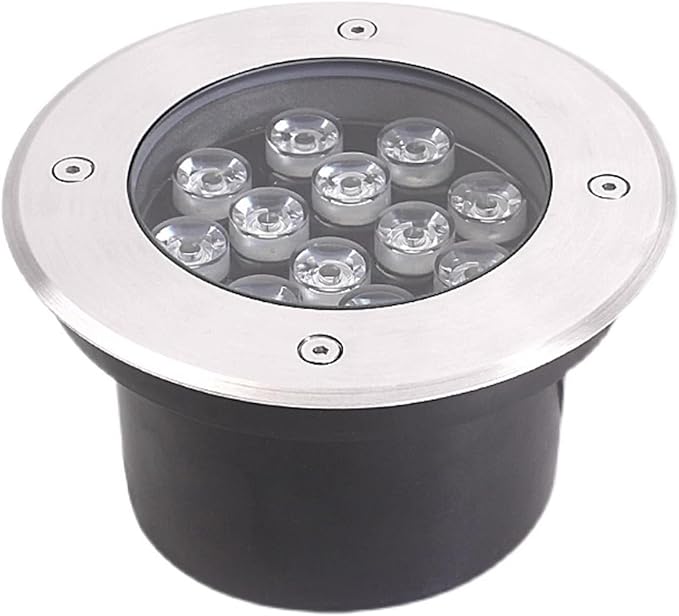 LED Underground Light Outdoor Ground Light IP66 Waterproof AC85-265V Buried Lights for Garden Sidewalk Stair Pathway Walkway Yard Landscape Lighting