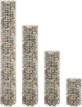 YAFF Circular Gabion Raised Beds 4 pcs 脴11.8x19.7/39.4/59.1/78.7