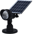 Outdoor LED Spotlight Waterproof Solar Spot Lights Bright Flag Light Landscape Automatic Mini Lawn Lamp 10W Graden Lights Decorative Lamp Courtyard Front Yard Warm White HWD0173