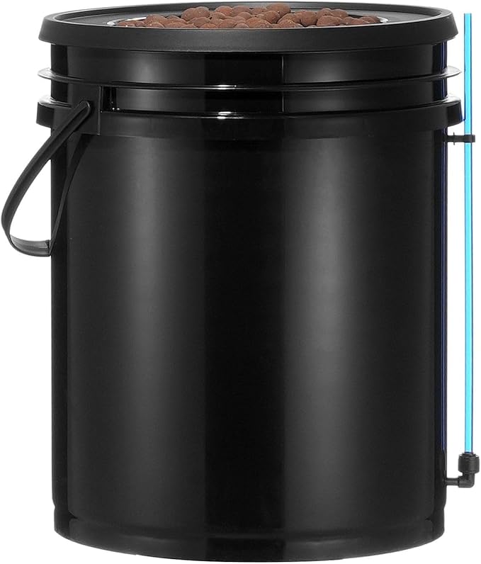 RDWC Hydroponics System Recirculating Deep Water Culture 4 Buckets 5 Gal