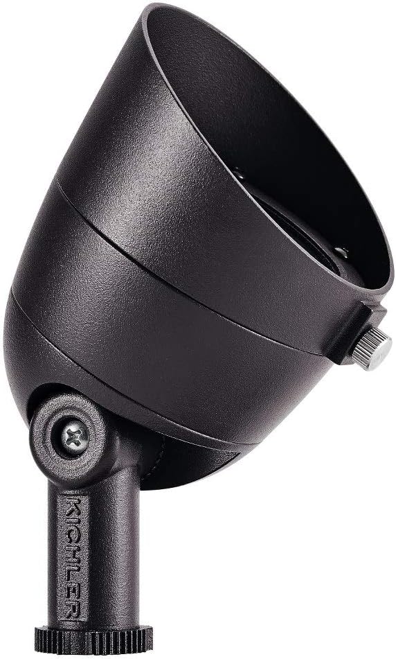 Kichler 16153AZT30 Transitional Accent from Landscape LED Collection Dark Finish 3.50 inches Textured Architectural Bronze