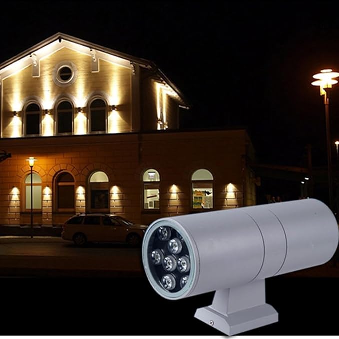 Buried Yard Lamp - Rectangular Recessed LED Spotlight Outdoor Linear Underground Lights IP67 Waterproof Corridor Aisle Lights Stair Step Light(Warm White6w)