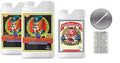 Advanced Nutrients Connoisseur Grow A and B 4 Liter &amp Carboload 1 Liter Bundle with Conversion Chart and 3mL Pipette