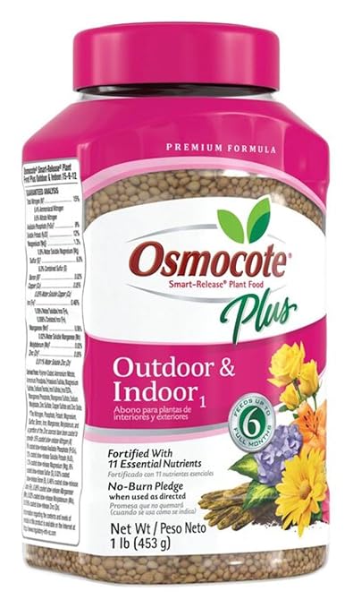 Osmocote Smart-Release Plant Food Plus Outdoor &amp Indoor 1 Lbs. (4)
