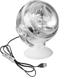 Kiven Led Fish Tank Light Landscape Spotlight Outdoor/Indoor Cool White Underwater Spotlight LED Light with Timer Adjustable for Fish Tank Pond Pool Plant Lawn
