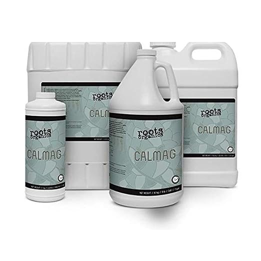 Roots Organics CalMag Liquid Plant Food &amp Fertilizer Blend for Seedlings Vegetable and Flowering Plants - Heavy Feeders &amp Fast Growers 1 Quart