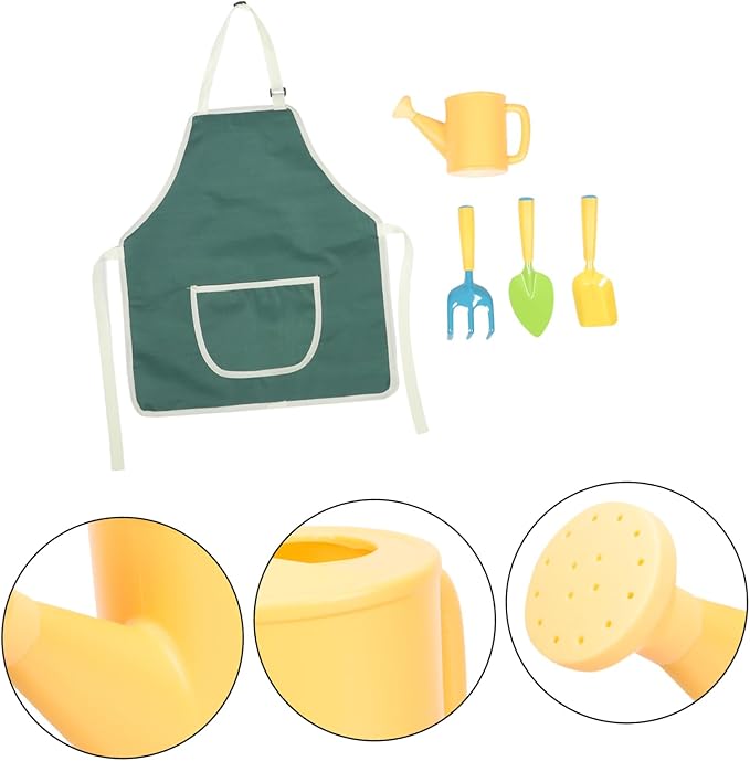 SUPVOX Boy Girl Mini Planting Supplies Boys and Girls Garden Tool Set Gardening Shovels Rake for and