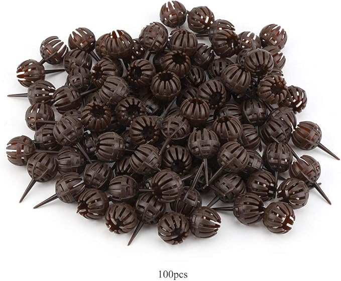 Fertilizer Box 100pcs/Set Reusable Fertilizer Box Portable Plant Rooting Device Plant Rooting Grow Box High Pressure Propagation Ball Garden Plant Rooter Box(Small)