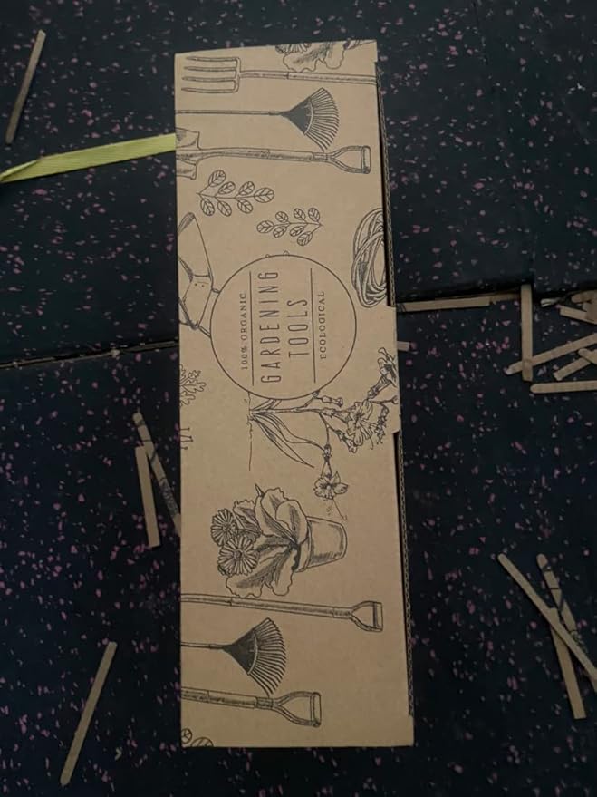 Floral Garden Tool Set 4PCS Gardening Kit with Beautiful Print Gardening Gifts Tools for Women with Transplant Trowel Fork Hand Rake Cultivator /2589 464895