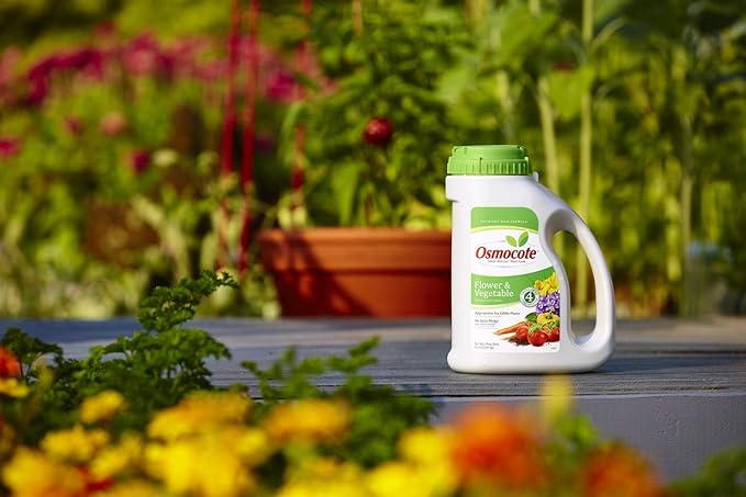 Osmocote Smart-Release Plant Food Flower &amp Vegetable Plant Fertilizer 4.5 lbs. (6-Pack)