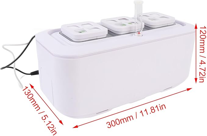 Hydroponic Growing System Kit Self Watering Planter Automatic System with Pump System and Automatic Timer Smart Indoor Garden Planter for Home