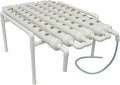 INTBUYING Hydroponics Growing System 54 Holes 6 Pipes 1 Layer Plant Site Grow Kit Hydroponic Gardending System Horizontal with Water Pump Nest Basket and Sponge