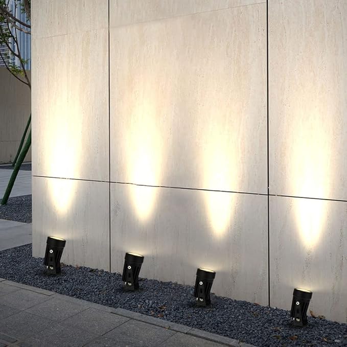 Solar Lawn Spotlight LED Outdoor IP65 Waterproof Lighting Villa Garden Garden Light Warm White/Daylight White/RGB