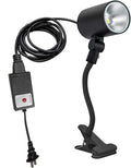 Kiven IP65 Waterproof LED Landscape Up Down Ligh LED Decorative Spotlight Lamp with Plug-in Cord and Timer for Indoor Outdoor Yard Plants Advertising Board LED Lawn Light (5W Warm White)