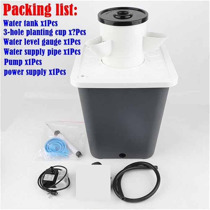 Hydroponic Equipment DIY Balcony Hydroponic Growing System Detachable PP Colonization Cups Home Garden Farm Greenhouse Vertical Tower Planters Indoor Garden(9-Layers-Small Base)