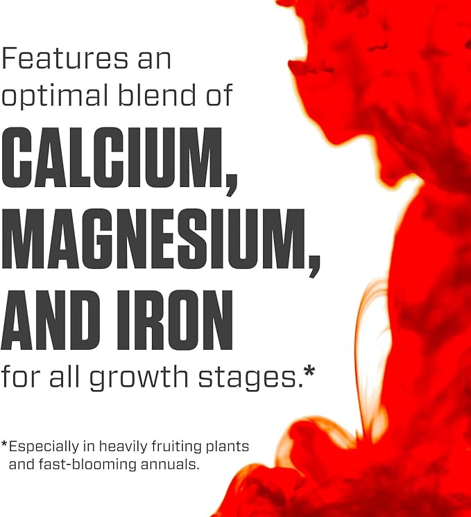 Botanicare Cal-Mag Plus A Calcium Magnesium and Iron Plant Supplement Corrects Common Plant Deficiencies Add to Water or Use as a Spray 2-0-0 NPK 1-Gallon