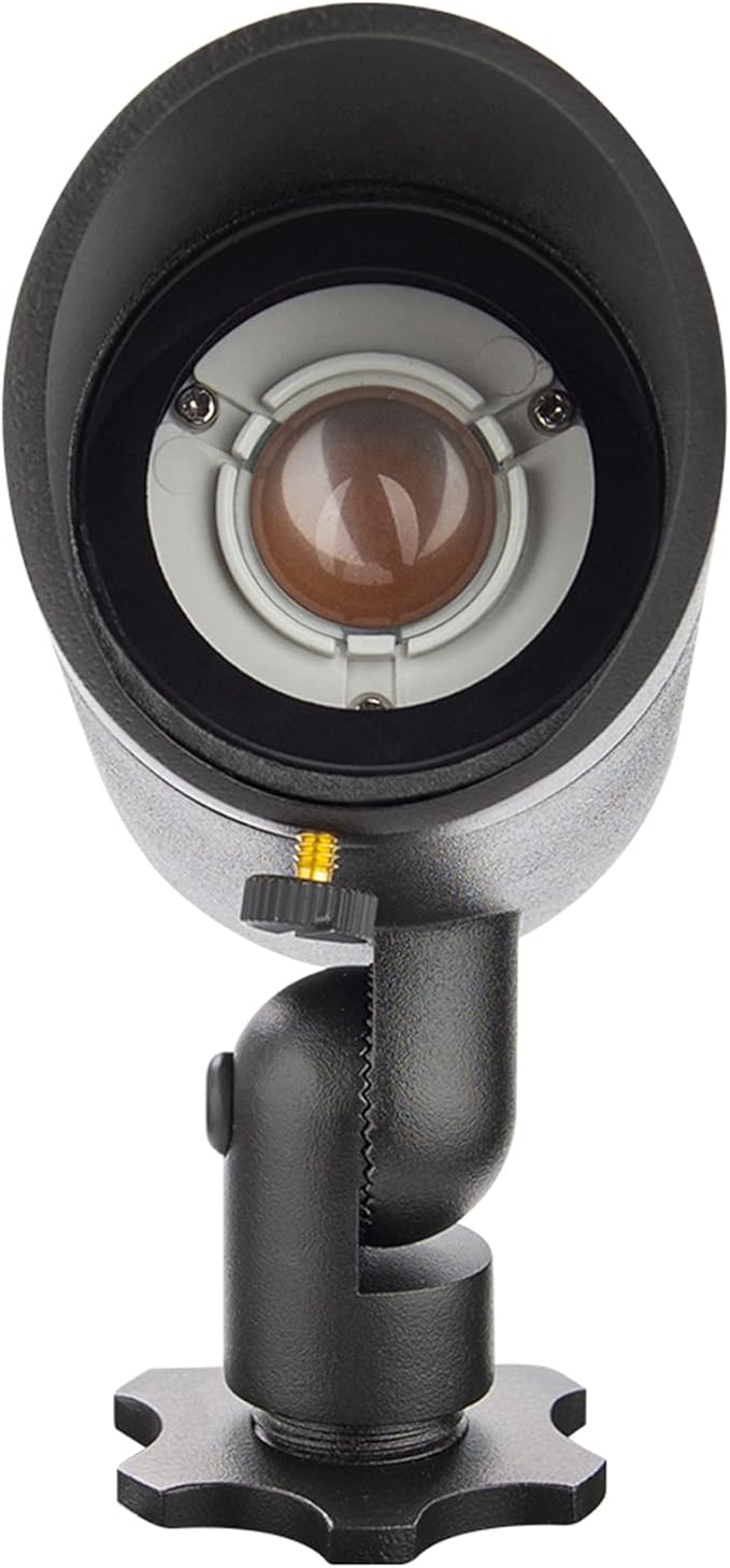 WAC Landscape Lighting LED 12V Basic Accent Light 6W with Adjustable Beam Angle 2700K in Black