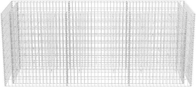 YAFF Gabion Raised Bed Steel 106.3x35.4x39.4 (80.08lbs)