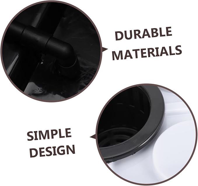HANABASS Hydroponics System Bucket Planting Holder Soilless Culture Vegetable Lid Easy Assembly Planting Basket for Indoor Garden and Balcony Use Reusable Garden Supplies