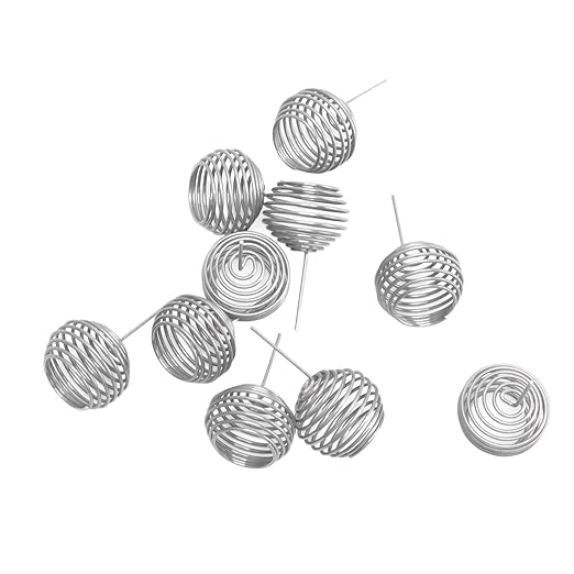 100Pcs Fertilizer Mesh Baskets Stainless Steel Garden Nutrition Cups Bonsai Fertilization Basket for Homes Gardens Courtyards Farms