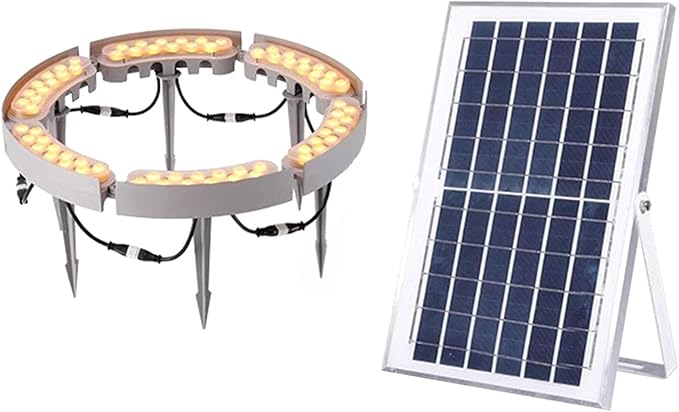 Outdoor Ring Tree LightSolar Energy Landscape Lightingfor Trees Garden(6 Sets)