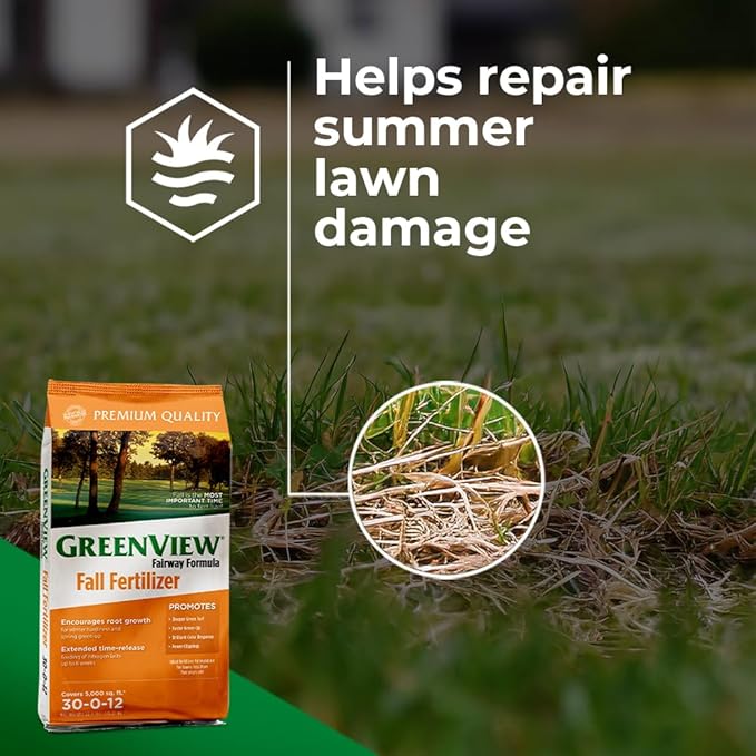 Greenview Fairway Formula Fall Fertilizer - 22.5 Lb - Covers 7500 Sq. Ft.