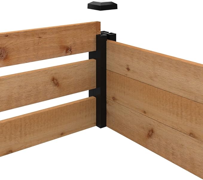 Outdoor Essentials Haven 4 ft. x 8 ft. Natural Cedar Raised Garden Bed