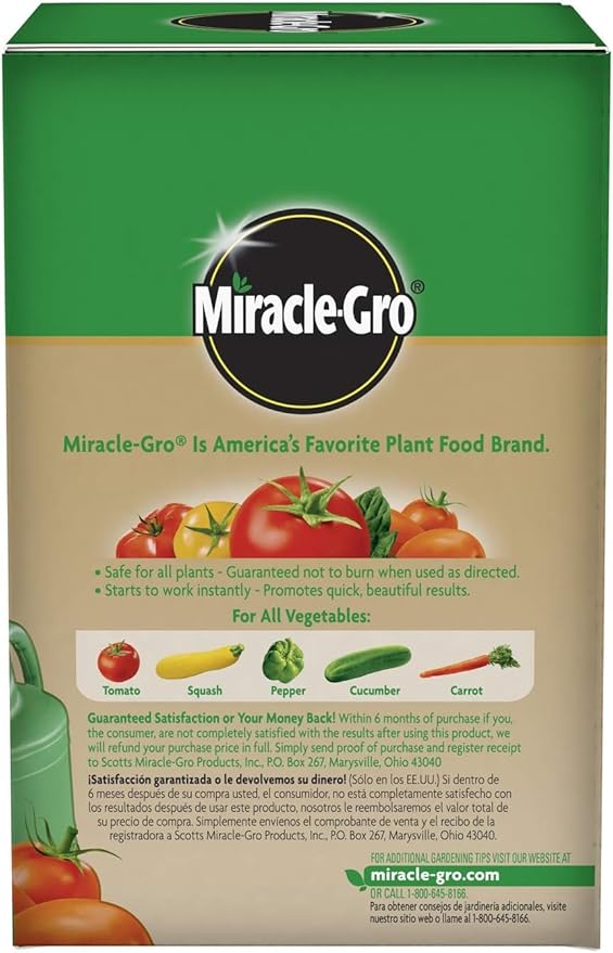 Miracle-GRO 2000422 Plant Food 1.5-Pound (Tomato Fertilizer) 1.5 lb (Pack of 2)