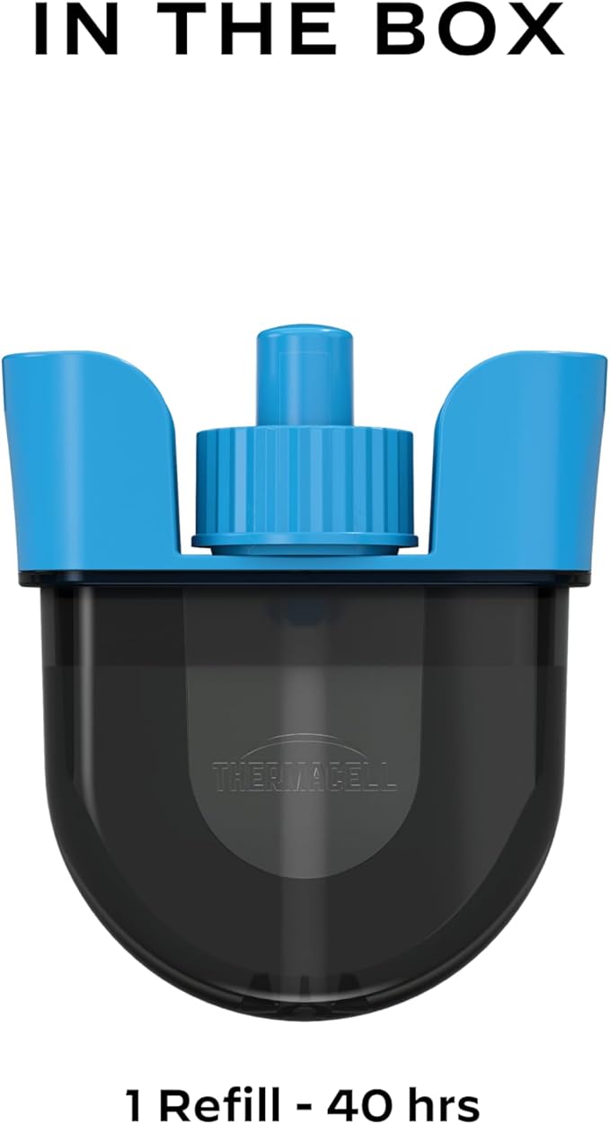 Thermacell Rechargeable Mosquito Repeller Refills Advanced Repellent Formula Provides 20 Foot Protection Zone Compatible with Thermacell E-Series &amp Radius Only No DEET Spray or Flame