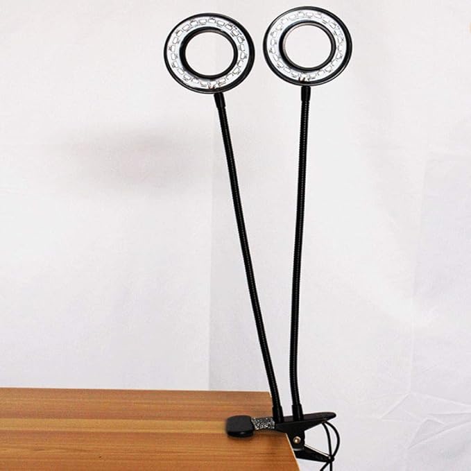 LED Plant Light Three-Head Timed Loop Growing Lamps Full-Spectrum Succulent Fill Light Grow Lights for Hydroponic Greenhouse Garden 2 Pcs (Size : Single Head 5W)