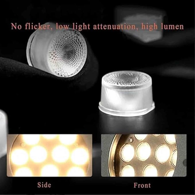 LED Beam Spotlight IP66 Waterproof Led Beam Lamp Outdoor LED Projection Spot Lights Rotating Landscape Lighting Tree Ligh(Yellow18W-24V)
