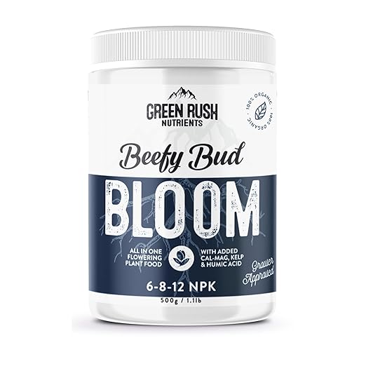 Organic Beefy Bud Bloom Plant Food Nutrients for Bloom &amp Flowering Stage Plants (500g)