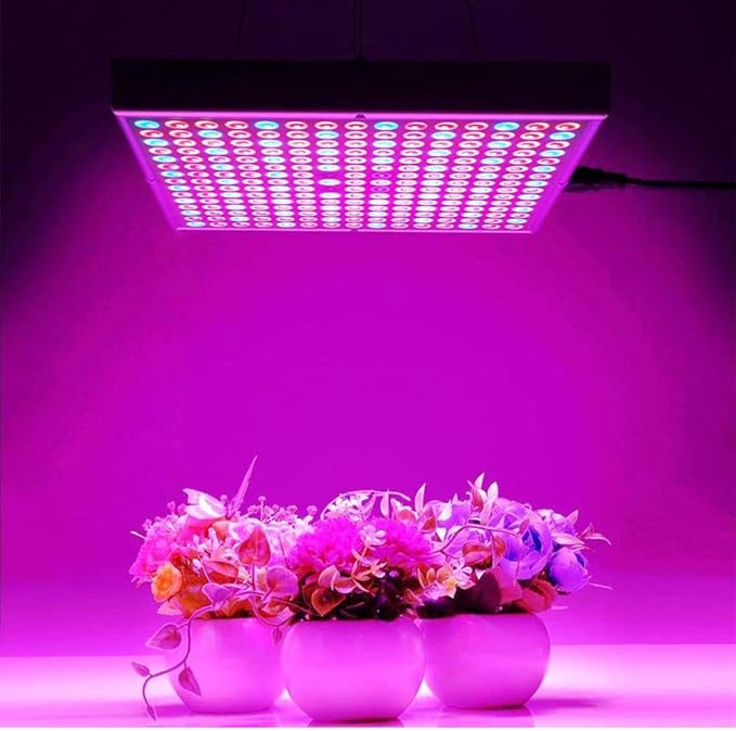 45W 144 LED LED Plant Growth Lamp Full Spectrum for Greenhouse Hydroponic Plants from Sowing to Harvesting LLP-LED (Color : US Plug)