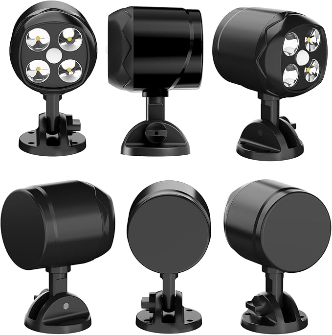 Battery Operated Outdoor Motion Sensor Light 600LM 6000K Waterproof Wide-Angle Detection Auto On/Off Wall Lightfor Garage Yard Front Door Stair and Driveway (2 Packs)