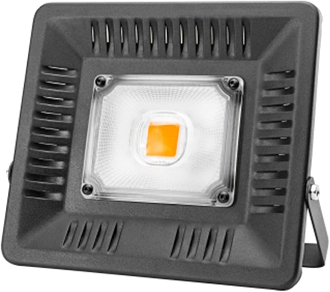 Full Spectrum Lamp LED Growing Light 50W 100W 150W AC 110V 220V High Power Outdoor Waterproof for Greenhouse Hydroponics Seeding (Color:50W)