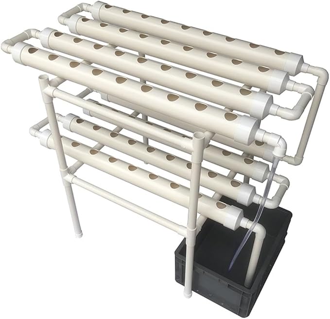 Hydroponics Growing SystemIndoor Herb Garden Kit Complete Herb Growing Set PVC-U Pipe PVC-U Pipe for Leafy Vegetables in Your Home GYL24824