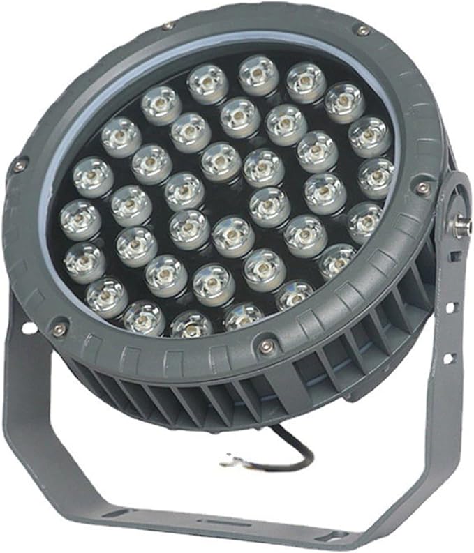 LED Landscape Lamp - Rotation Spotlight AC111-240V Outdoor Decorative Round Flood Light Lamp IP65 Waterproof 270° Park Tree Lights for Garden Lawn Yard Villas Path(Blue6W(111-240V))