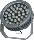 LED Landscape Lamp - Rotation Spotlight AC111-240V Outdoor Decorative Round Flood Light Lamp IP65 Waterproof 270° Park Tree Lights for Garden Lawn Yard Villas Path(White24W(111-240V))