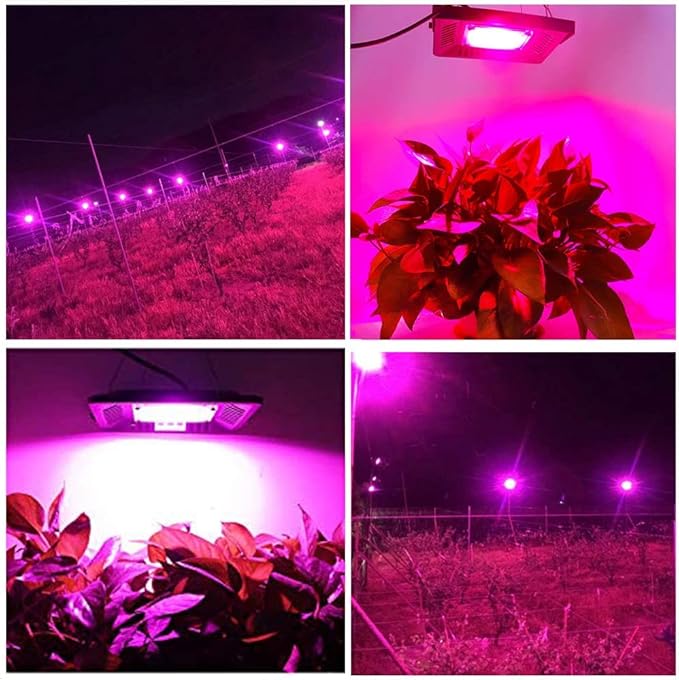 Full Spectrum LED Grow Lights for Indoor Plants CANAGROW Waterproof COB Outdoor Grow Light Plant Growing Lamps Refugium Light for Saltwater Aquarium Heating Lamps for Plants Seeding Veg Blooming
