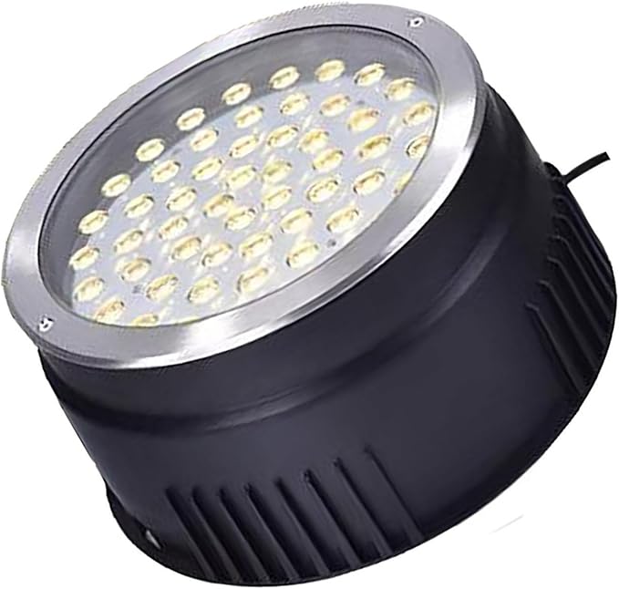 YANYO Outdoor Recessed LED Spotlight - Buried Yard Lamp Rectangular Linear Underground Light IP67 Waterproof Corridor Aisle Lights Stair (Red85-110V(9W)) (White 85-110V(6W))