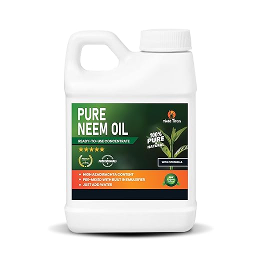 Pure Ready-to-Use Neem Oil Concentrate with Citronella - 100% Pure &amp Natural Just add Water (1 Gallon)