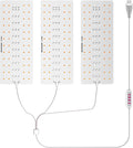 Under Cabinet Plant Grow Light Full Dimmable 10 Levels USB 5V 3 Head - Wide Coverage Memory Timing Ideal for Indoor and Succulent Growth (3 Head)