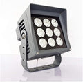 Outdoor Narrow Beam Spotlight - Long Range 180° Rotation Spotlight IP66 Outdoor Waterproof Beam Light Projection Light 111V-240V Villa Led Beam Landscape Lights(Purple30W(111-240V)
