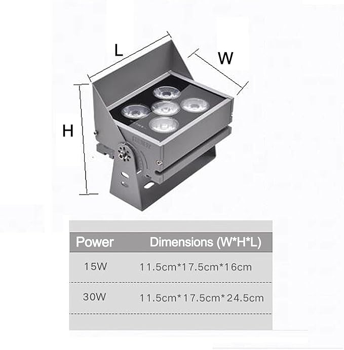Outdoor Landscape Spotlights Outdoor Spotlights - Landscape Lights Led Beam Light 220V Angle Adjustable Narrow Beam Spotlight LED Outdoor Waterproof Projection Wall was
